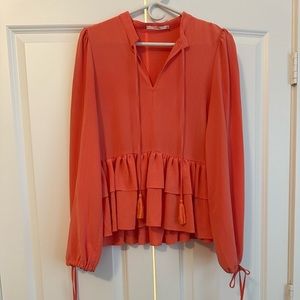 Tularosa XS Coral top. So fun!